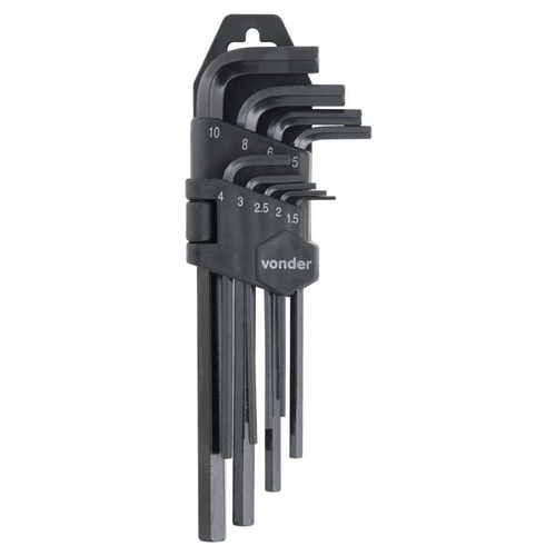 Jogo de Chaves Hexagonais (Allen) Curta 35.73.001.510