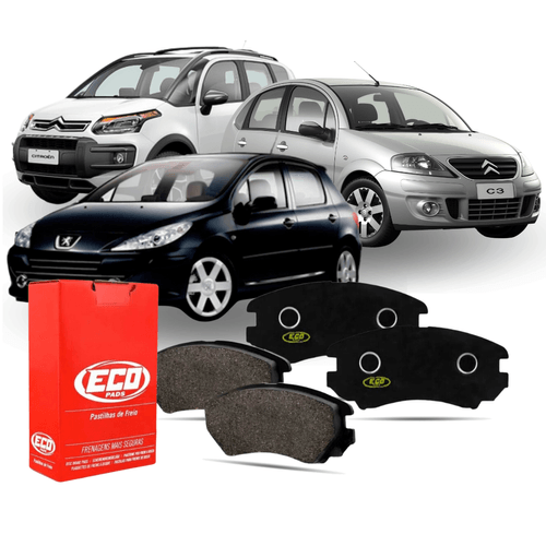 Pastilha De Freio Dianteiro Do Carro Citroen Aircross Stilo 307