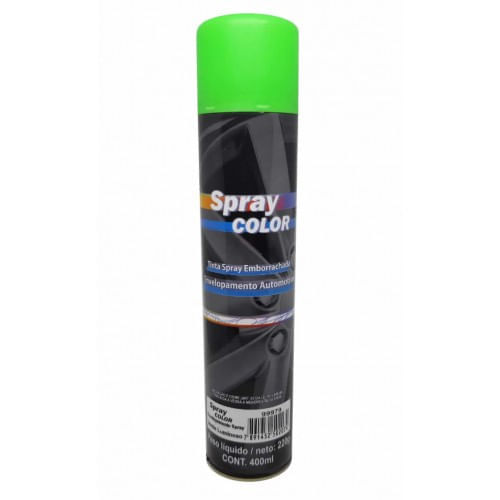 Spray Emborrachado para Envelopamento Verde Luminoso 400ml