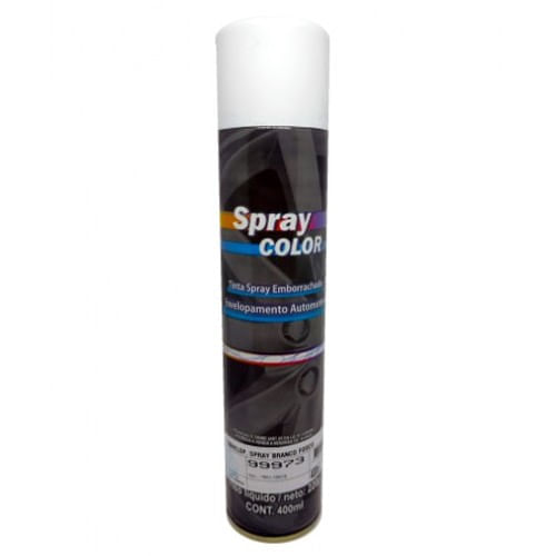 Spray Emborrachado para Envelopamento Branco Fosco 400ml