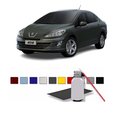 Tinta Tira Risco Retoque Auto Cinza Manitoba Peugeot 100ml