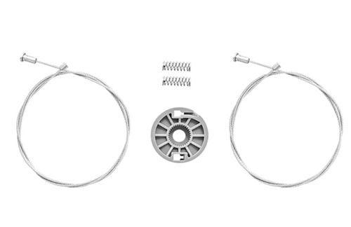 Kit Reparo para Máquina do Vidro Elétrico Onix Portas Dianteiras RTX 0146 Rotax