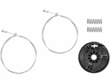 Kit Reparo para Máquina do Vidro Elétrico Citröen C3 Porta Dianteira Lado Esquerdo 2013  RTX 0187