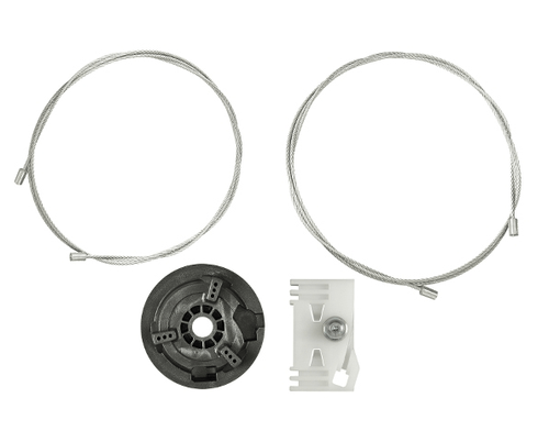 Kit Reparo para Máquina do Vidro Elétrico Meriva Portas Traseiras Lado Direito RTX 088 Rotax