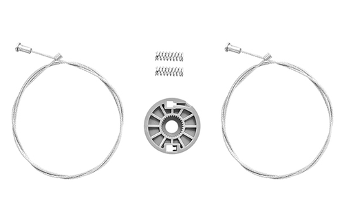 Kit Spin Portas Dianteiras P/ Máq De Vidro Elétrico RTX 0148 ROTAX