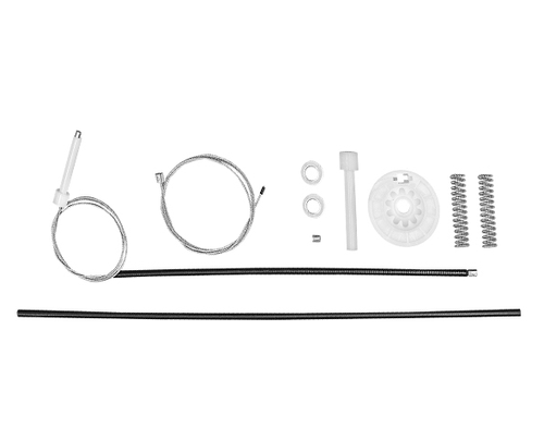 Kit Reparo para Máquina do Vidro Elétrico Fiesta Portas Dianteiras 2002 À 2014 RTX 0123 Rotax