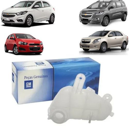 RESERVATORIO DE AGUA DO RADIADOR COBALT ONIX PRISMA SPIN 2012 A 2022 CHEVROLET
