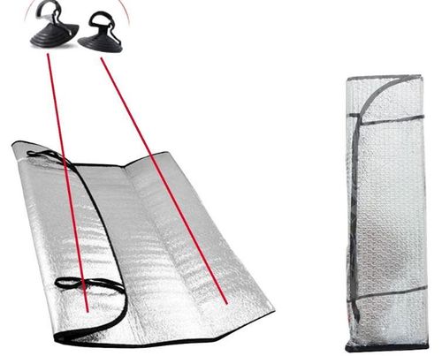 Protetor Solar (parabrisa) (metalizado) Universal Universal TDS / Lee Tools F680936