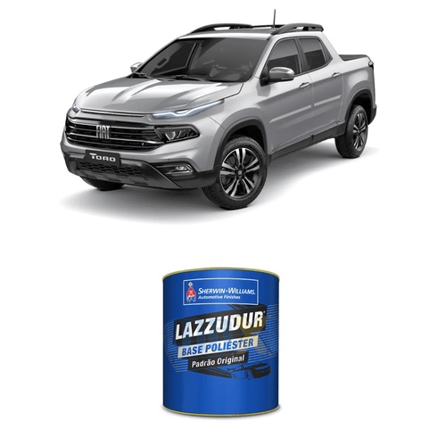 Tinta Poliéster Prata Melfi Metálico FIAT 0,9L