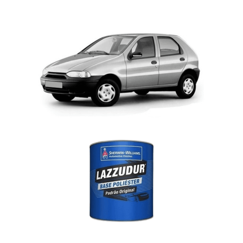 Tinta Poliester Cinza Steel Metálico FIAT 0,9L