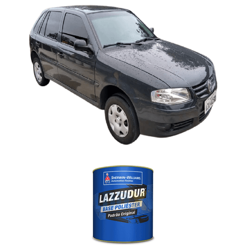 Tinta Poliester Cinza Urano Liso VW 0,9L