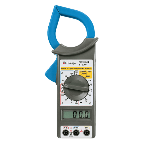 Alicate Amperimetro Digital Cat-Ii Minipa Et-3200