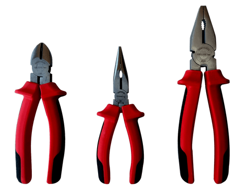 Jogo Alicate 3 Peças Gedore RED