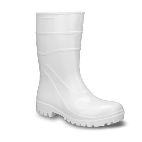 Bota de PVC 28cm sem Forro N42 Branco CA37456 Bracol
