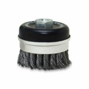 Escova De Aço Copo Trançada 03"" Carbografite