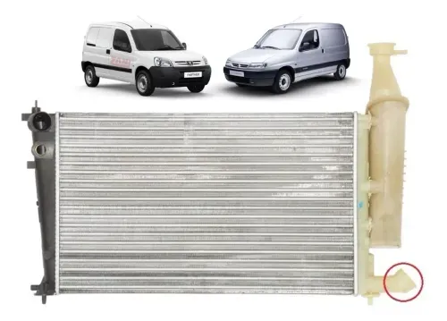 Radiador Berlingo E Partner 1.8 96 97 98 99 00 - Manual