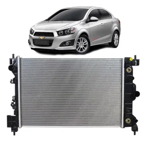 Radiador Sonic 2012 2013 2014 Ventoinha Encaixe Automático (1)