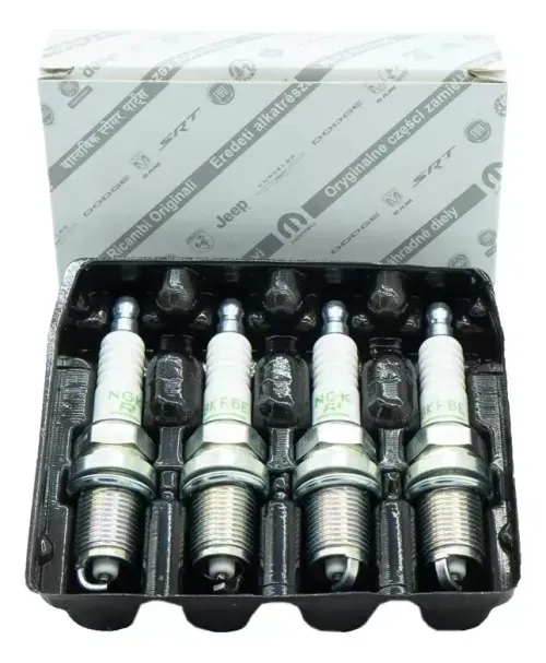 Jogo De Velas De Ignição - Original Fiat Bkr6e/ 46480362