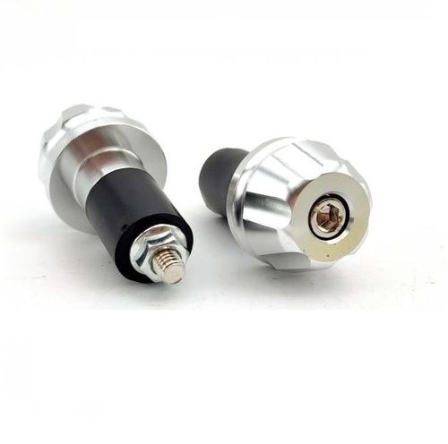 Peso Guidão Par Aluminio Cromado para Todos Modelos de Motos