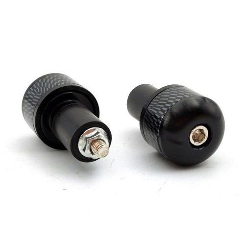 Peso Guidão Par Aluminio Carbono para Todos Modelos de Motos