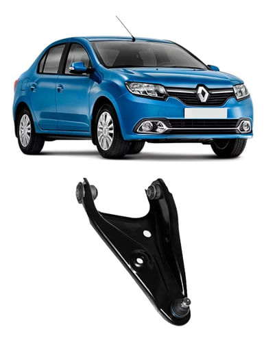 Bandeja Leque Esquerdo Renault Logan 2012 2013 2014 2015