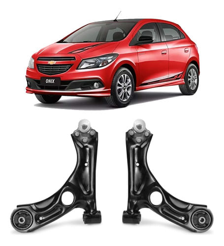 Par Bandeja Balança Dianteira Gm Onix 2013 2014 2015 2016