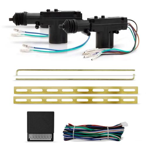 Kit Trava Elétrica 2 Portas Universal Modelo Espaguete First Option