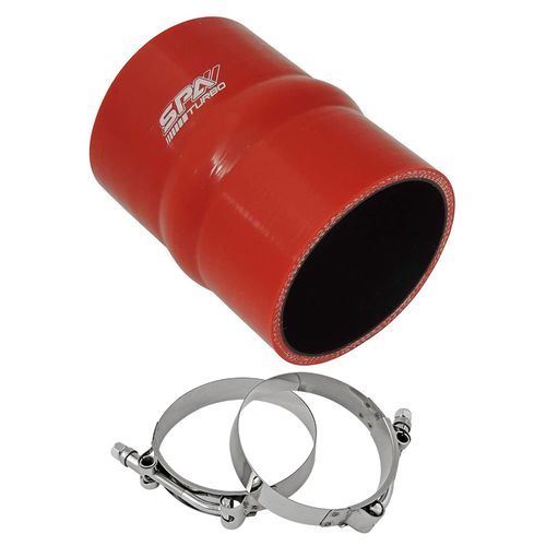 Mangueira de pressurização de silicone SPA reta com hump 2 3/4" x 100mm