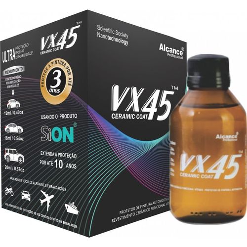 VX45 Vitrificador de Pintura 20ml Alcance