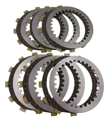 Disco De Embreagem + Separadores Sundown Stx200 Motard 12pçs