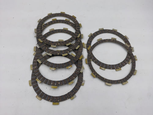 Kit 07 Disco De Embreagem Cb650f Cb 650f Cbr 650f 14/19