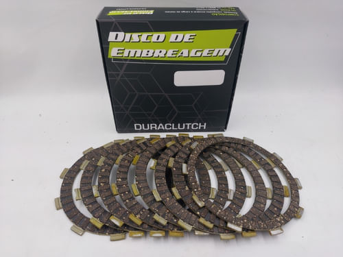 Disco De Embreagem Cb 600 Cb600f Hornet600 2008/2014 (8 Pç)