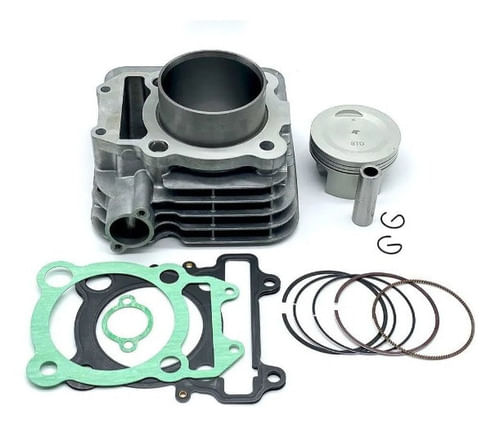 Kit Cilindro Pistao E Aneis Fazer 250 2006 Ate 2014
