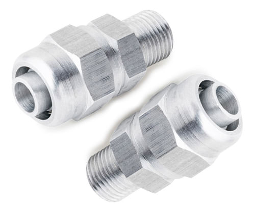 Bolsa Cônica Suspensão Ar C/ Incertos Aço + Niple 8mm Grátis