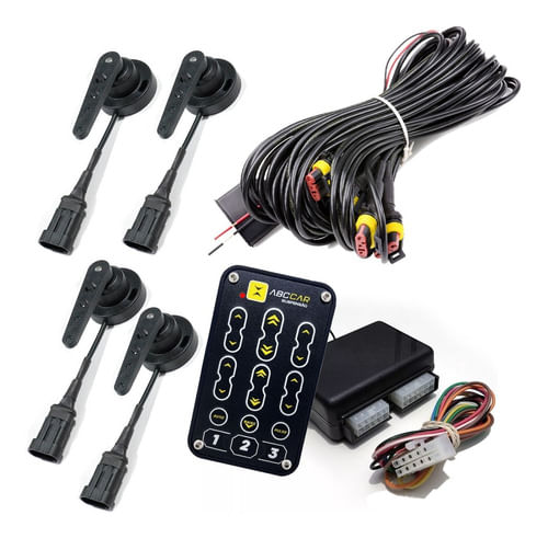 Kit Gerenciamento Suspensão A Ar Completo Com Bluetooth