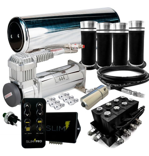 Kit Suspensão A Ar Black 10mm Stage 3