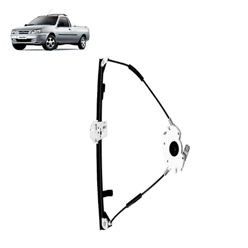 Maquina Vidro Courier 97 a 13 Fiesta 96 a 03 Elét Esq S Moto