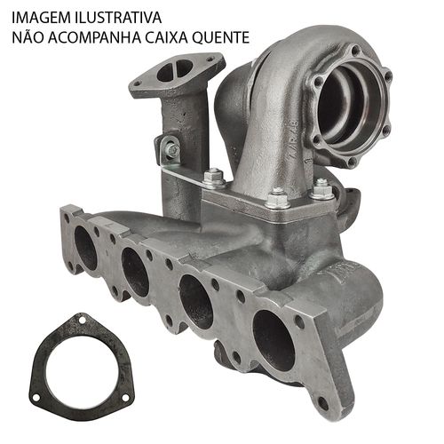 Coletor de Escape Turbo Pulsativo / Turbina Para Cima / VW/Audi 1.8 20V Transversal TMA16 EVOLUTION