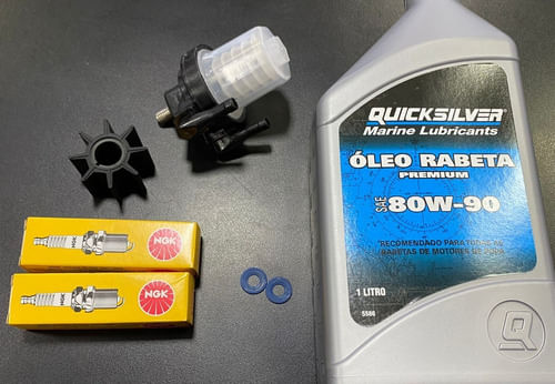 Kit De Revisão Manutenção Motor Popa Tohatsu 18hp Completo