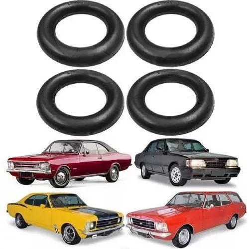 KIT 50 Coxim Anel Borracha Escapamento Gm CHEVETTE 1973/1993