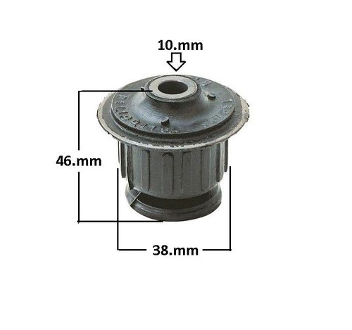 BUCHA DIANT QUADRO DO MOTOR 10mm Ford VERSAILLES 91/94