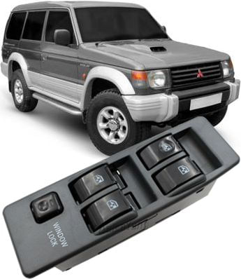Botao Interruptor Vidro Eletrico Mitsubishi Pajero Full e Gls 1990 a 1997 - Mr753373