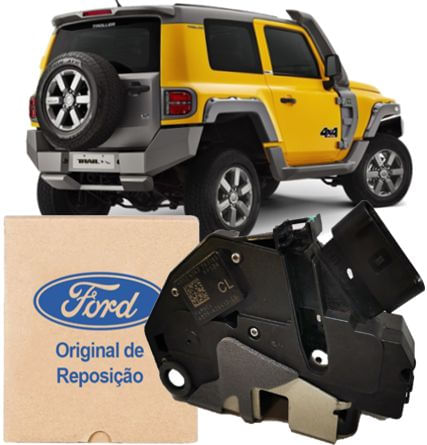 Fechadura da Tampa Traseira Troller T4 3.2 Diesel de 2014 À 2020 - Original