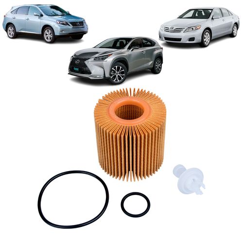 Filtro de Óleo Toyota Camry 3.5 2007 Em Diante / Lexus ES 350/RX 350 3.5 V6 2007 Em Diante