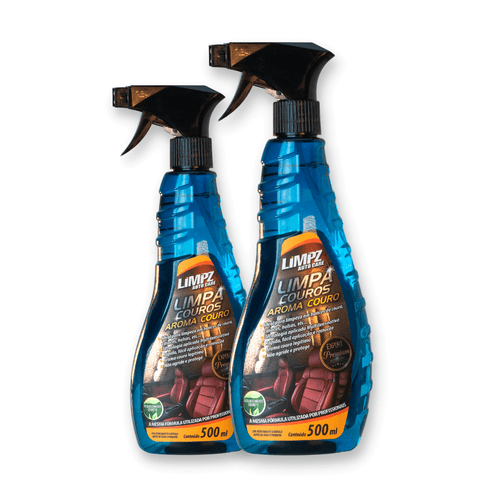 Limpa Couros Aroma Couro Original Limpz Auto 500 Ml