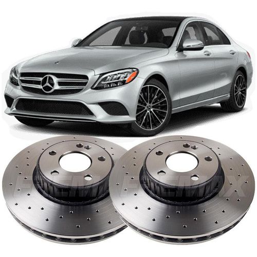 DISCO DE FREIO DIANTEIRO MERCEDES C180, C200 E C300 - FREMAX