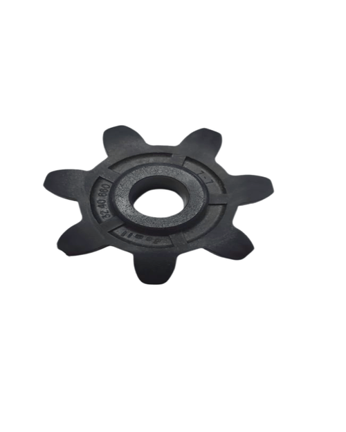 Engrenagem Esticador Z 7 Dentes de Nylon Para Plantadeiras Jumil 2040 e 2090 Código 3240660