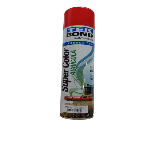 Tinta Spray Vermelho Massey Ferguson Agrícola Super Color 400ML TekBond