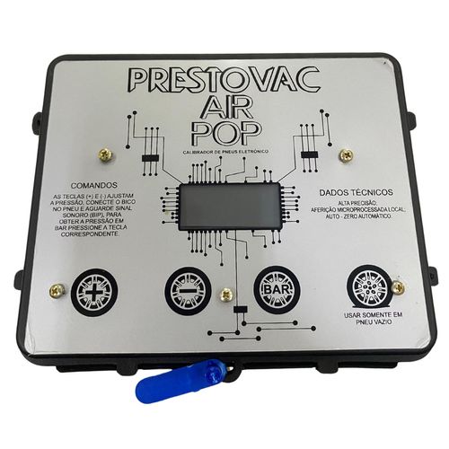 Calibrador Eletrônico Digital 05 a 150 lbs - Bivolt AR- AIR POP - PRESTO-AR