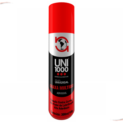 Graxa Spray Multiuso Lubrificante Alta Performance Universal